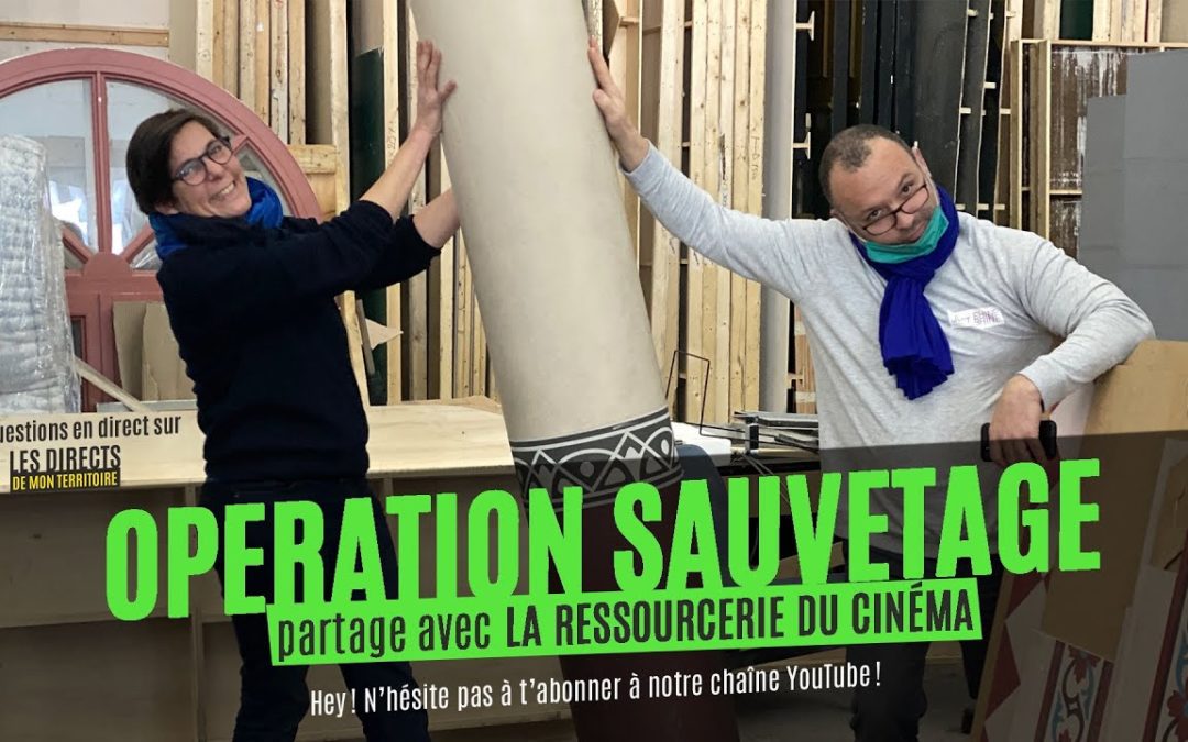 RENCONTRE AVEC LA RESSOURCERIE DU CINÉMA